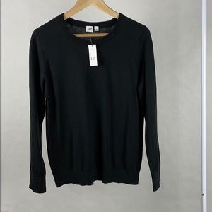 GAP Black crew neck sweater - NEW